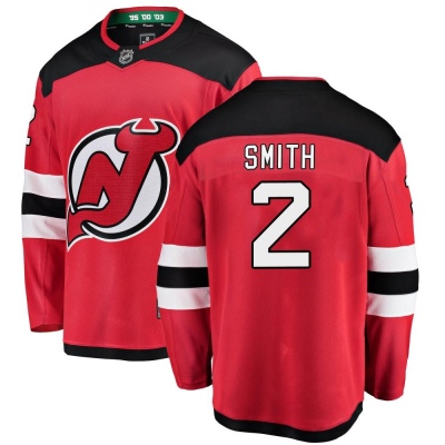 Men's Brendan Smith New Jersey Devils Fanatics Branded Home Jersey - Breakaway Red