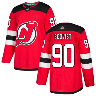 Men's Jesper Boqvist New Jersey Devils Adidas Home Jersey - Authentic Red