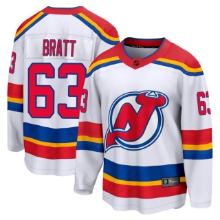 Men's Jesper Bratt New Jersey Devils Fanatics Branded Special Edition 2.0 Jersey - Breakaway White