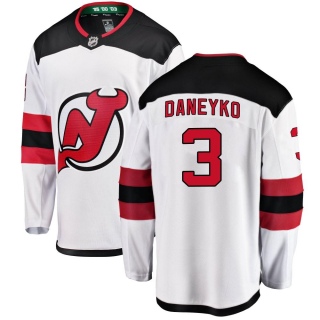 Men's Ken Daneyko New Jersey Devils Fanatics Branded Away Jersey - Breakaway White