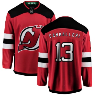 Men's Mike Cammalleri New Jersey Devils Fanatics Branded Home Jersey - Breakaway Red