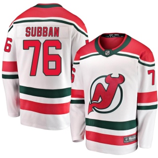 Men's P.K. Subban New Jersey Devils Fanatics Branded Alternate Jersey - Breakaway White