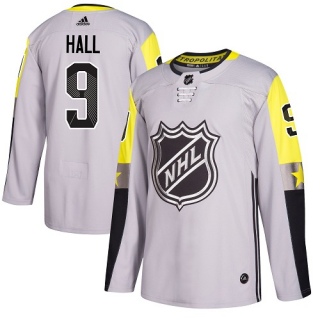Men's Taylor Hall New Jersey Devils Adidas 2018 All-Star Metro Division Jersey - Authentic Gray