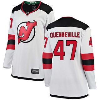 Women's John Quenneville New Jersey Devils Fanatics Branded Away Jersey - Breakaway White