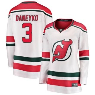 Women's Ken Daneyko New Jersey Devils Fanatics Branded Alternate Jersey - Breakaway White