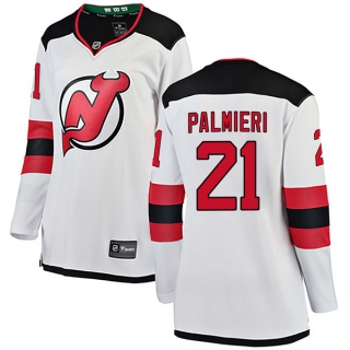 Women's Kyle Palmieri New Jersey Devils Fanatics Branded Away Jersey - Breakaway White