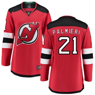 Women's Kyle Palmieri New Jersey Devils Fanatics Branded Home Jersey - Breakaway Red