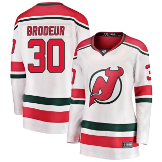 Women's Martin Brodeur New Jersey Devils Fanatics Branded Alternate Jersey - Breakaway White