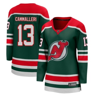 Women's Mike Cammalleri New Jersey Devils Fanatics Branded 2020/21 Special Edition Jersey - Breakaway Green