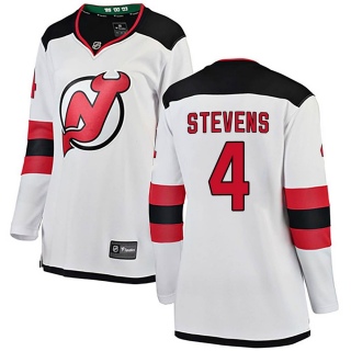 Women's Scott Stevens New Jersey Devils Fanatics Branded Away Jersey - Breakaway White