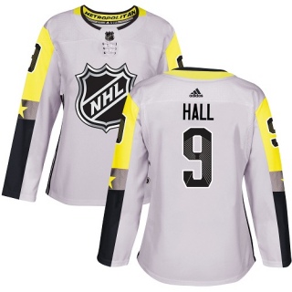 Women's Taylor Hall New Jersey Devils Adidas 2018 All-Star Metro Division Jersey - Authentic Gray
