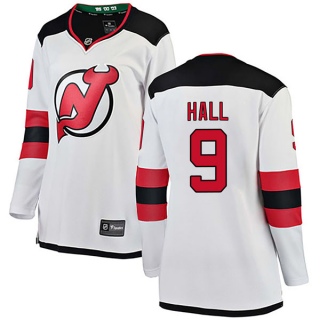 Women's Taylor Hall New Jersey Devils Fanatics Branded Away Jersey - Breakaway White