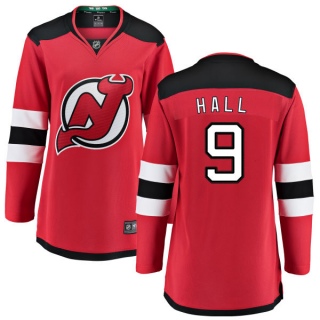 Women's Taylor Hall New Jersey Devils Fanatics Branded Home Jersey - Breakaway Red