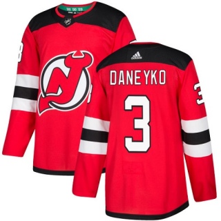 Youth Ken Daneyko New Jersey Devils Adidas Home Jersey - Authentic Red