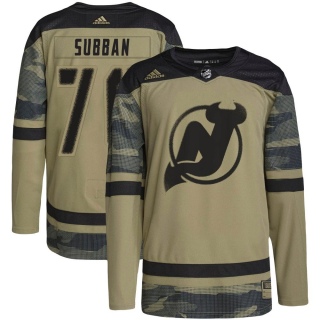 Youth P.K. Subban New Jersey Devils Adidas Military Appreciation Practice Jersey - Authentic Camo