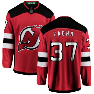 Youth Pavel Zacha New Jersey Devils Fanatics Branded Home Jersey - Breakaway Red