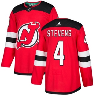 Youth Scott Stevens New Jersey Devils Adidas Home Jersey - Authentic Red