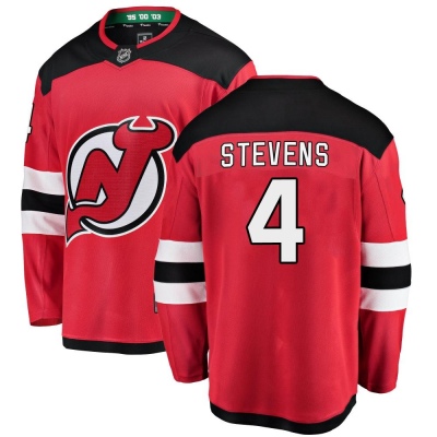 Youth Scott Stevens New Jersey Devils Fanatics Branded Home Jersey - Breakaway Red